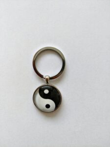 Yin Yang sleutelring