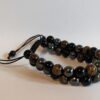 Kralenarmband Tijgeroog en Hematiet