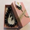 Kralenarmband Tijgeroog en Hematiet in geschenkdoosje
