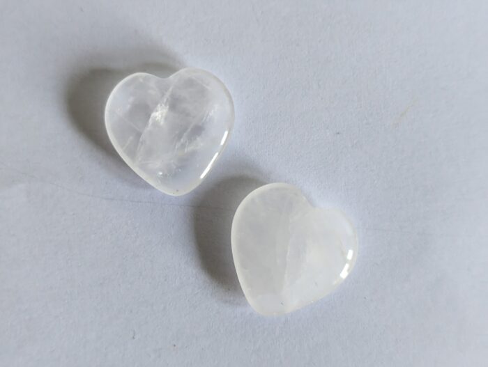 Bergkristal 2 kleine hartjes