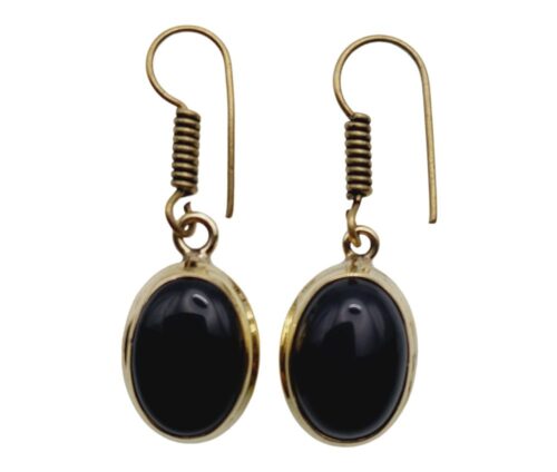 Oorhangers Onyx (zwart)