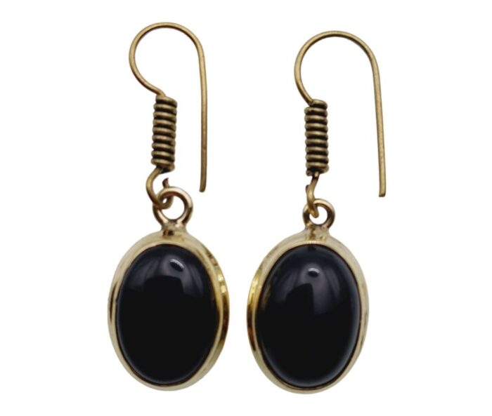 Oorhangers Onyx (zwart)